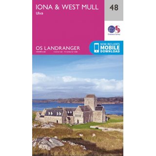 No.  48 - Iona & West Mull, Ulva 1:50.000