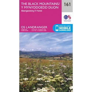 No. 161 - The Black Mountains  1:50.000