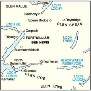 No.  41 - Ben Nevis, Fort William & Glen Coe  1:50.000