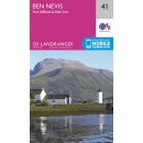 No.  41 - Ben Nevis, Fort William & Glen Coe  1:50.000