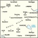 No.  58 - Perth & Alloa, Auchterarder  1:50.000