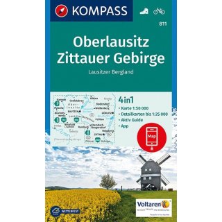 WK  811 Oberlausitz/Zittauer Gebirge 1:50.000