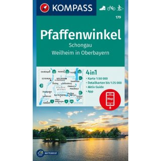 WK 179 Pfaffenwinkel - Schongauer Land 1:50.000