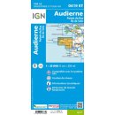 0419 ET Audierne, Pointe du Raz, Ile de Sein 1:25.000
