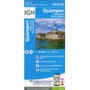 0519 ET Quimper, Concarneau, Îles de Glénan 1:25.000