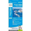 0519 OT Pont-lAbbé, Pointe de Penmarch 1:25.000