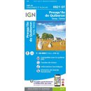 0821 OT Presquile de Quiberon, Auray, Carnac 1:25.000