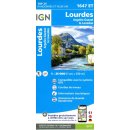 1647 ET Lourdes, Argelès-Gazost, Le Lavedan 1:25.000