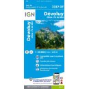 3337 OT Dévoluy, Obiou, Pic de Bure  1:25.000