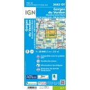 3442 OT Gorges du Verdon, Moustiers-ste-Marie  1:25.000