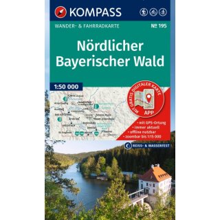 WK  195 Nrdlicher Bayerischer Wald 1:50.000