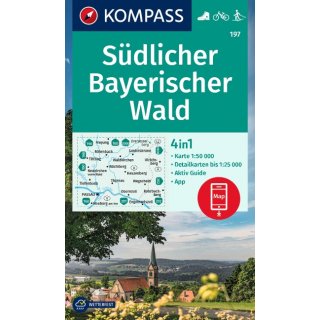 WK  197 Südlicher Bayerischer Wald 1:50.000