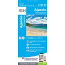 4153 OT Ajaccio, les Sanguinaires 1:25.000