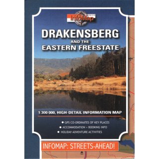 Drakensberg and the Eastern Freestate 1:300.000