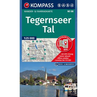 WK 08 Tegernseer Tal 1:25.000