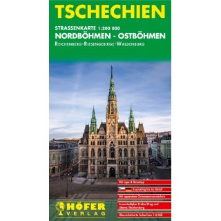 CS 002 Nordb&ouml;hmen-Ostb&ouml;hmen,1:200.000