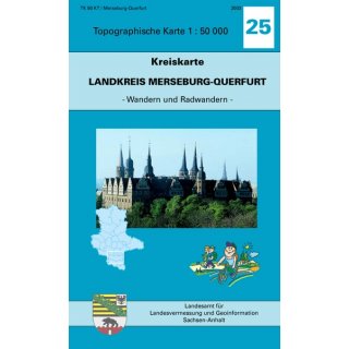 25 Landkreis Merseburg-Querfurt 1:50.000