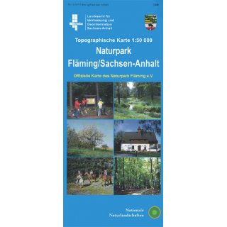   Naturpark Fläming/Sachsen-Anhalt 1:50.000