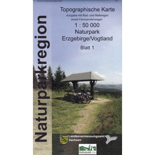  Naturpark Erzgebirge/Vogtland 1:50.000 - Blatt 1