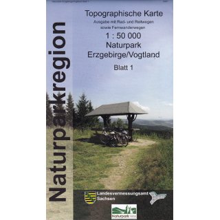 Naturpark Erzgebirge/Vogtland 1:50.000 - Blatt 1