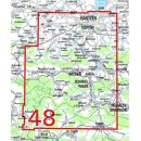 WK25 Blatt 48 Lausitzer Bergland/Bautzen, Wilthen 1:25.000