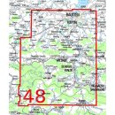 WK25 Blatt 48 Lausitzer Bergland/Bautzen, Wilthen 1:25.000