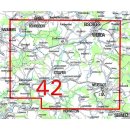 WK25 Blatt 42 Bischofswerda, Neustadt i.Sa., Stolpen 1:25.000