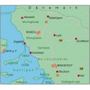 1 Nieb&uuml;ll - Bredstedt 1:50.000