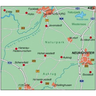  6 Rendsburg - Neumünster 1:50.000