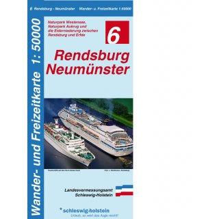 6 Rendsburg - Neum&uuml;nster 1:50.000