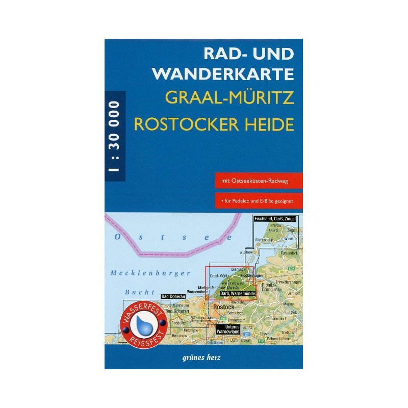 Graal Müritz - Rostocker Heide 1:30.000 - LandkartenSchropp.de Online Shop