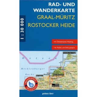 Graal M&uuml;ritz - Rostocker Heide 1:30.000
