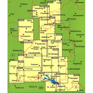 S�dliches Allg�u 1:75.000