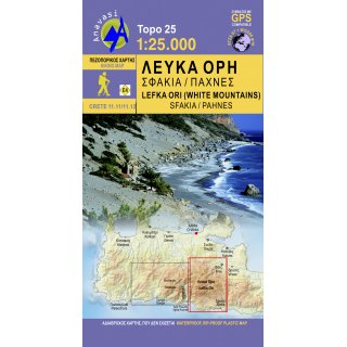 11.11 / 11.12 Lefka Ori - Sfakia / Pahnes 1:25.000