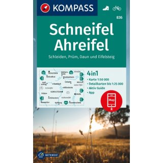 WK 836 Schneifel-Ahreifel 1:50.000