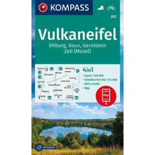 WK  837 Vulkaneifel 1:50.000