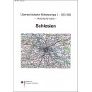Karte von Schlesien 1:300.000 (gefaltet)