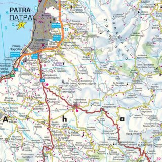 Peloponnes 1:150.000