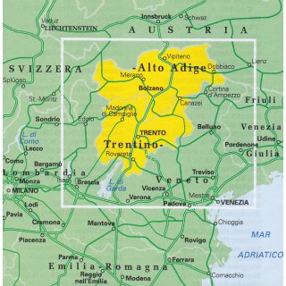 Trentino  Alto Adige 1:200.000