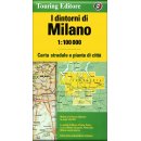 Mailand Umgebungskarte (I dintorni di Milano) 1:100.000