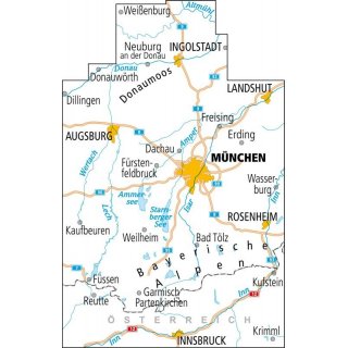 26 Oberbayern West / München 1:150.000