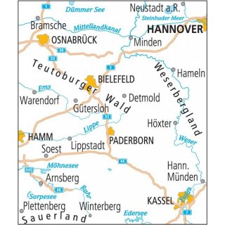 11 Ostwestfalen / Sauerland 1:150.000