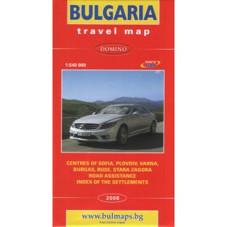 Bulgaria (Bulgarien) 1:540.000