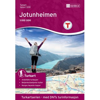 Jotunheimen 1:100.000