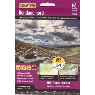 Rondane Nord 1:50.000
