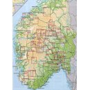 S&oslash;r-Valdres 1:50.000
