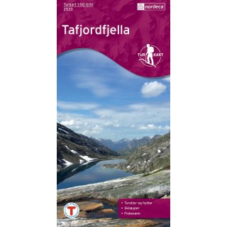 Tafjordfjella 1:50.000