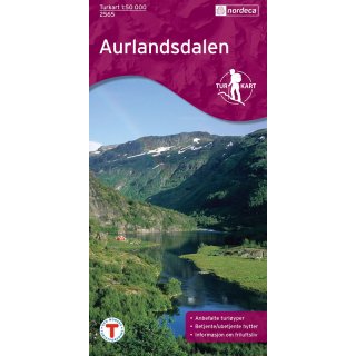 Aurlandsdalen 1:50.000