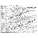 Landsberg an der Warthe 1912 und 1938,  1:10.000