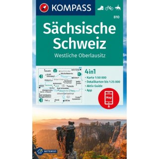 WK  810 Sächsische Schweiz/Westl. Oberlausitz 1:50.000